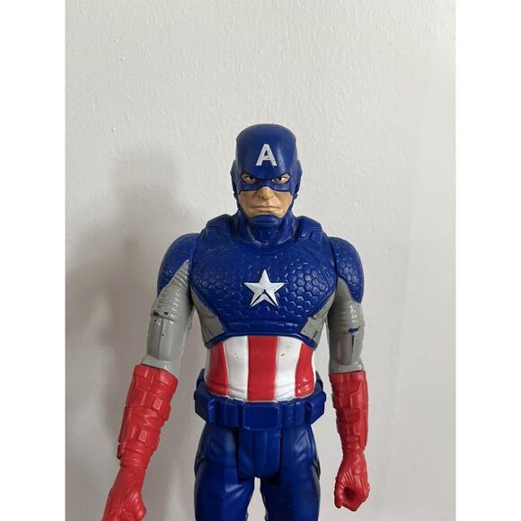 Hasbro Captain America Avengers 12" Inch Large Action Figure Toy 2014 Marvel - Picture 3 of 8